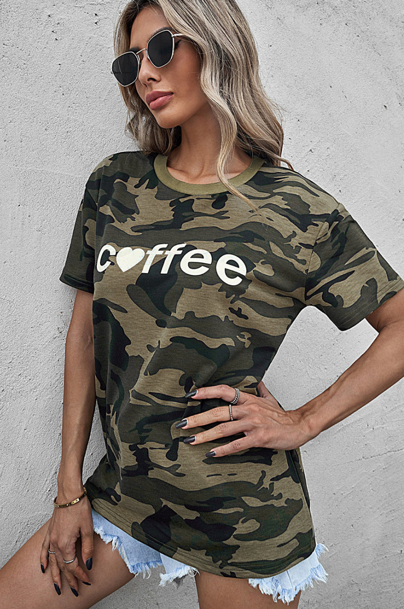 CAFFIENE DREAMS GRAPHIC TEE
